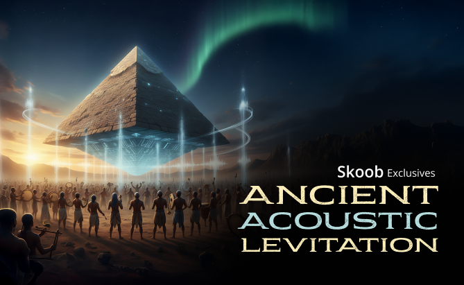 Ancient Acoustic Levitation