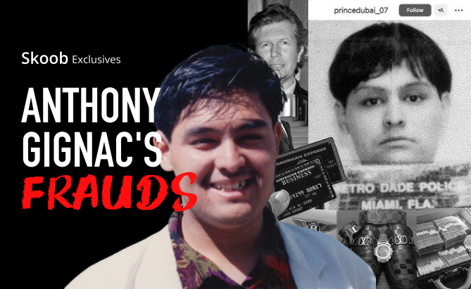 Anthony Gignac's Frauds