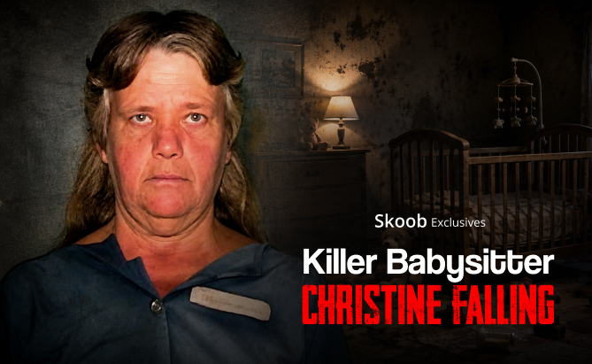 Killer Babysitter Christine Falling