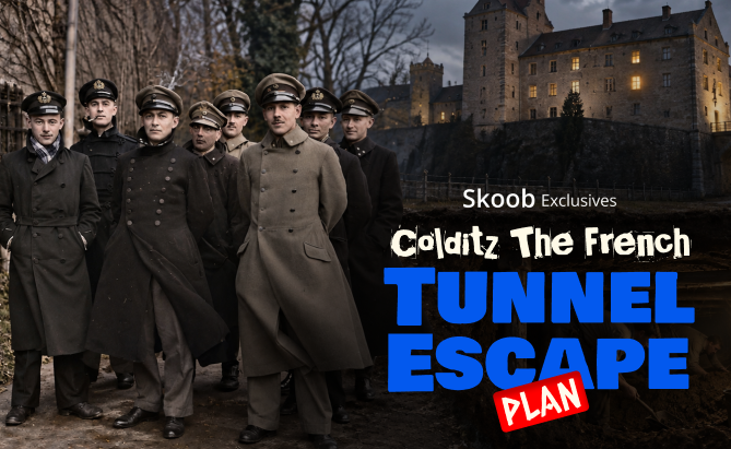 Colditz The French Tunnel Escape Plan