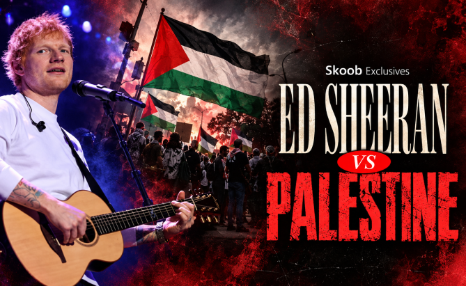 Ed Sheeran Vs Palestine